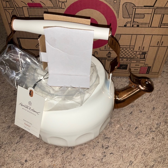 Hearth & Hand™ with Magnolia-2qt Stainless Steel Arch Cutout Teapot - Picture 14 of 17